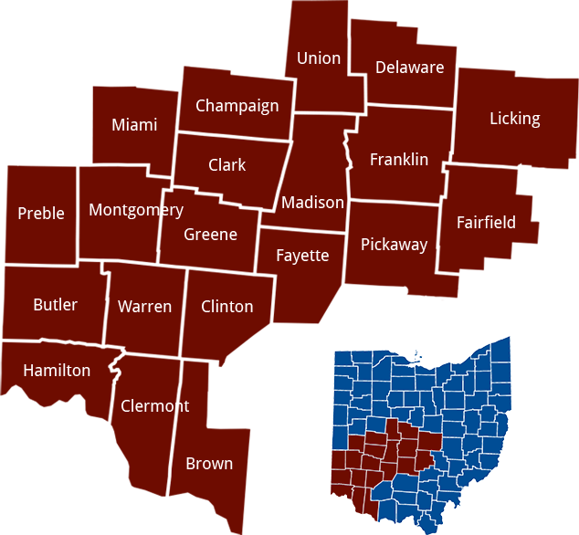 Nearby Counties